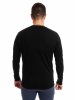 2117 Ullanger Eco Pánské triko s dlouhým rukávem z merino vlny černá