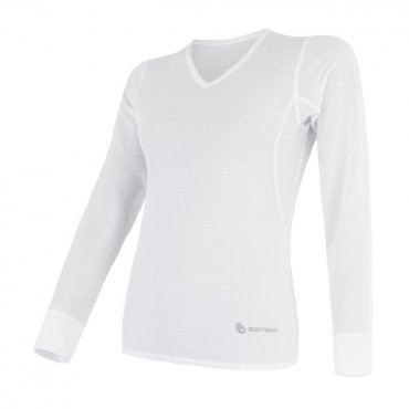 Sensor Coolmax Air dámské triko dlouhý rukáv bílá