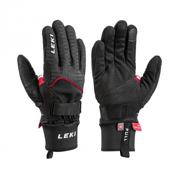 Leki Glove Nordic Thermo Shark black/red 643912301