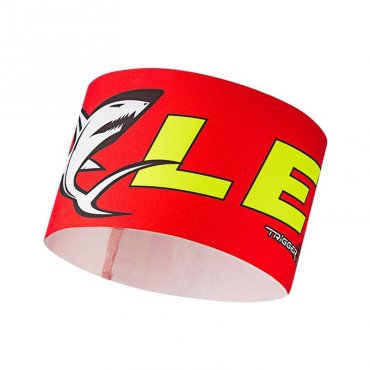 Leki Race Shark Headband red-yellow 352212014