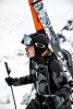 2117 Nyhem Eco pánská lyžařská bunda černá maskáčový vzor