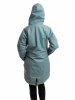 2117 Stenhag dámský zimní kabát z polyuretanu tmavě mátová