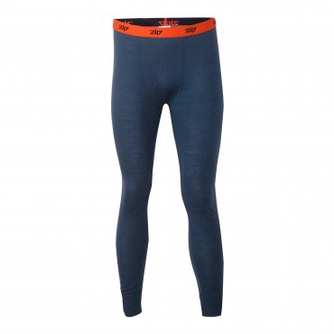 2117 Ullanger Eco Pánské 1/1 spodní kalhoty z merino vlny tm.modrá