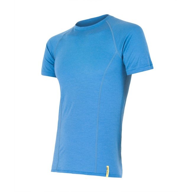 Sensor Merino Wool Active T shirt Mens Blue