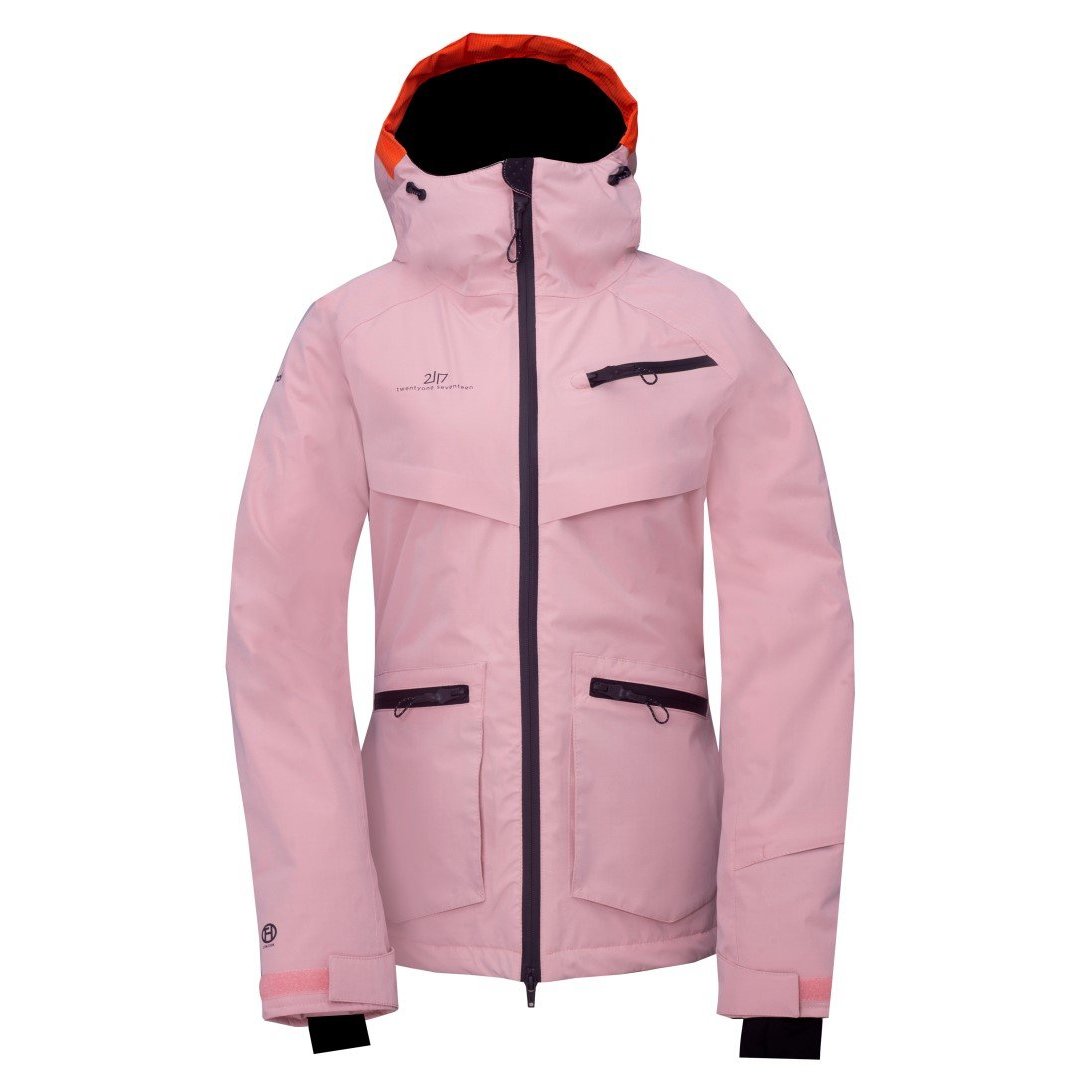 NYHEM ECO Dámská lyžařská bunda růžová
